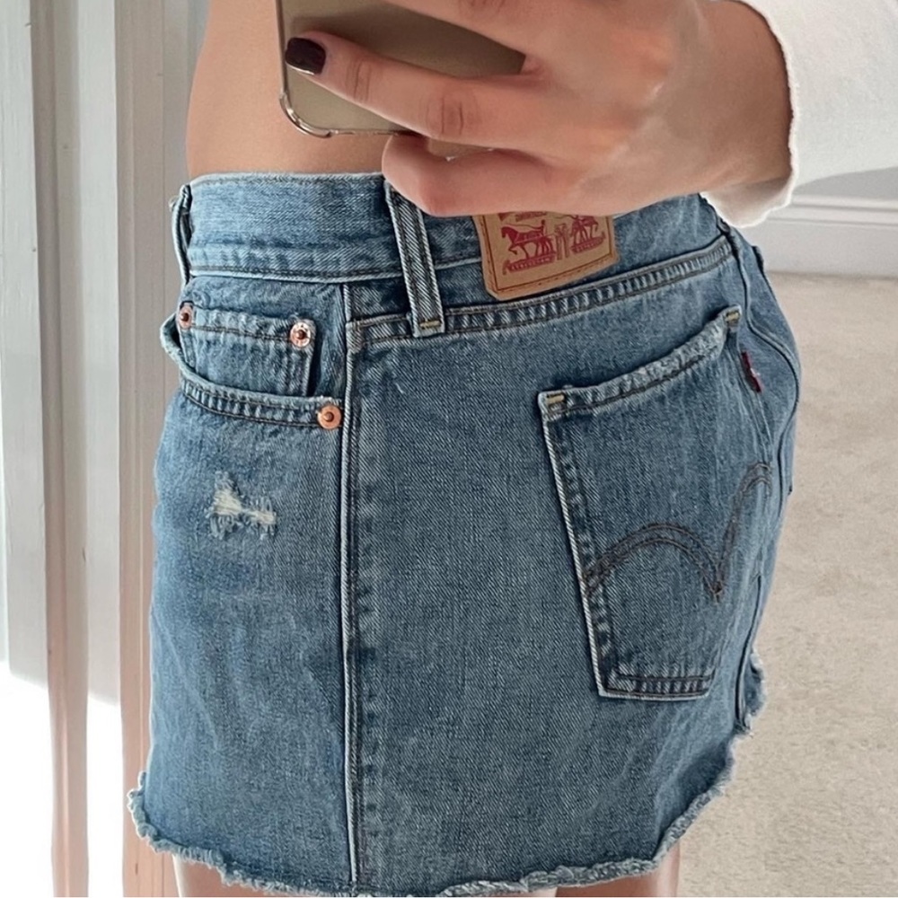 vintage Levis mini skirt - Picture 1 of 3